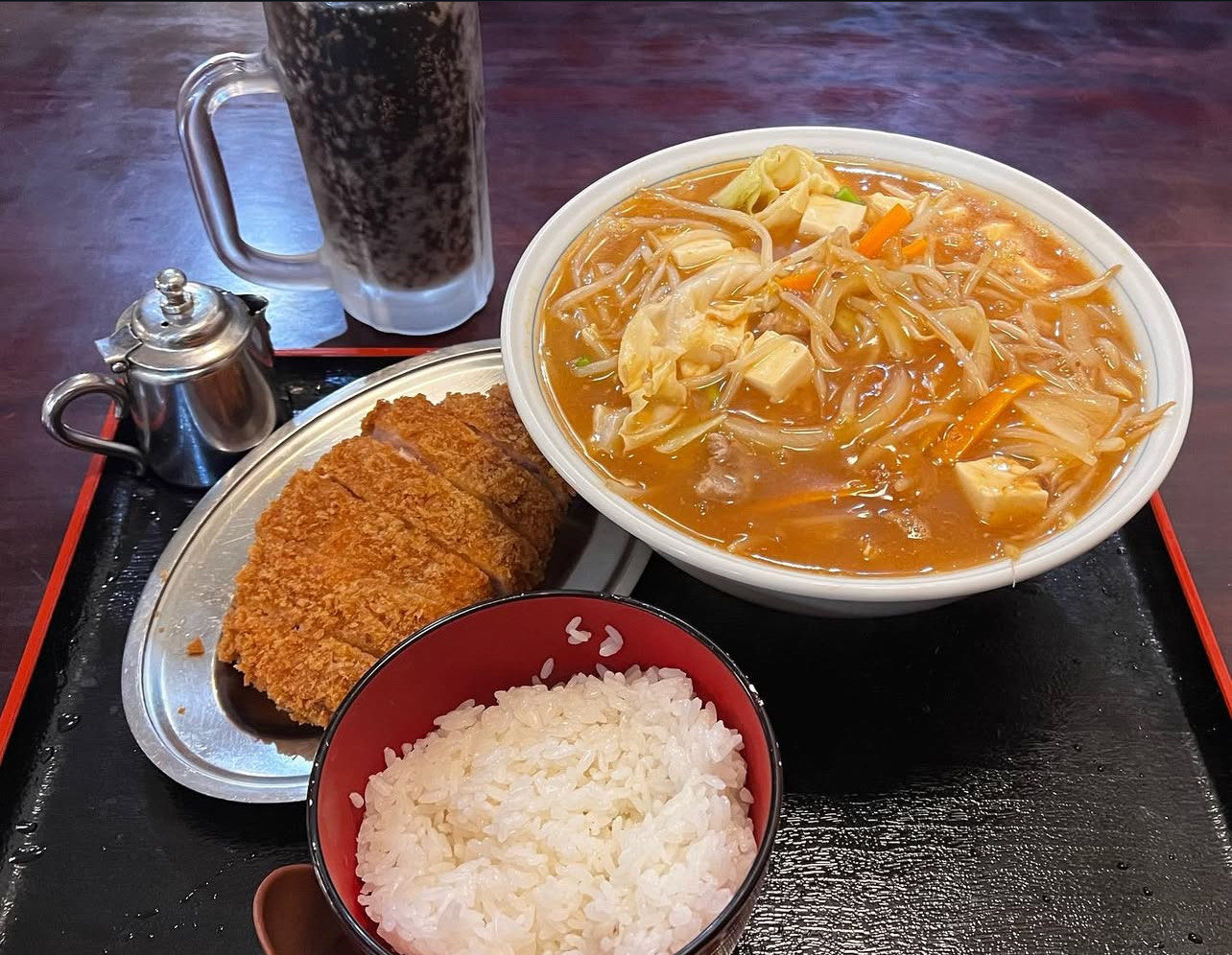 とんかつマーボーちゃんぽん